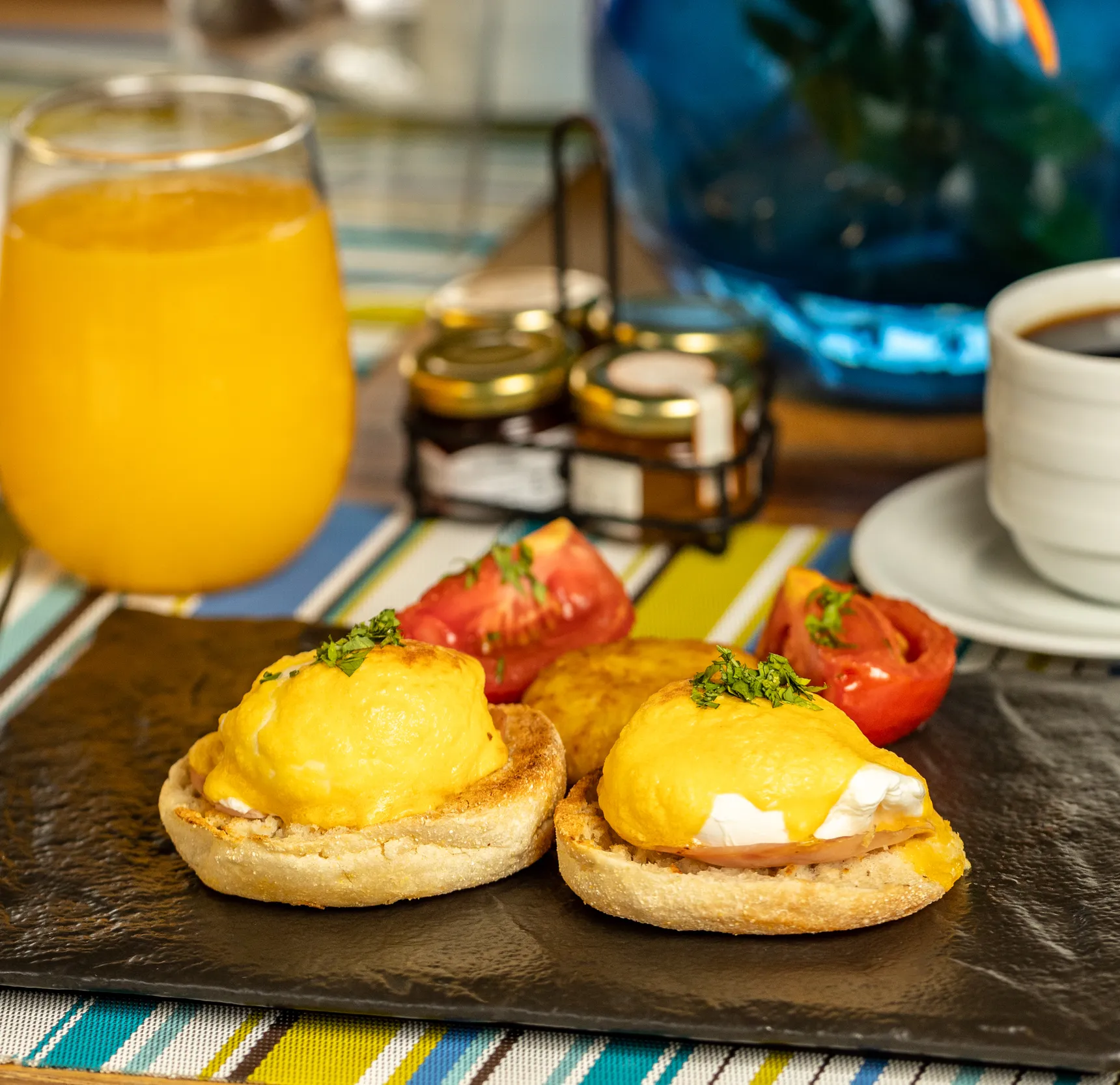 Gourmet dish served at the resort