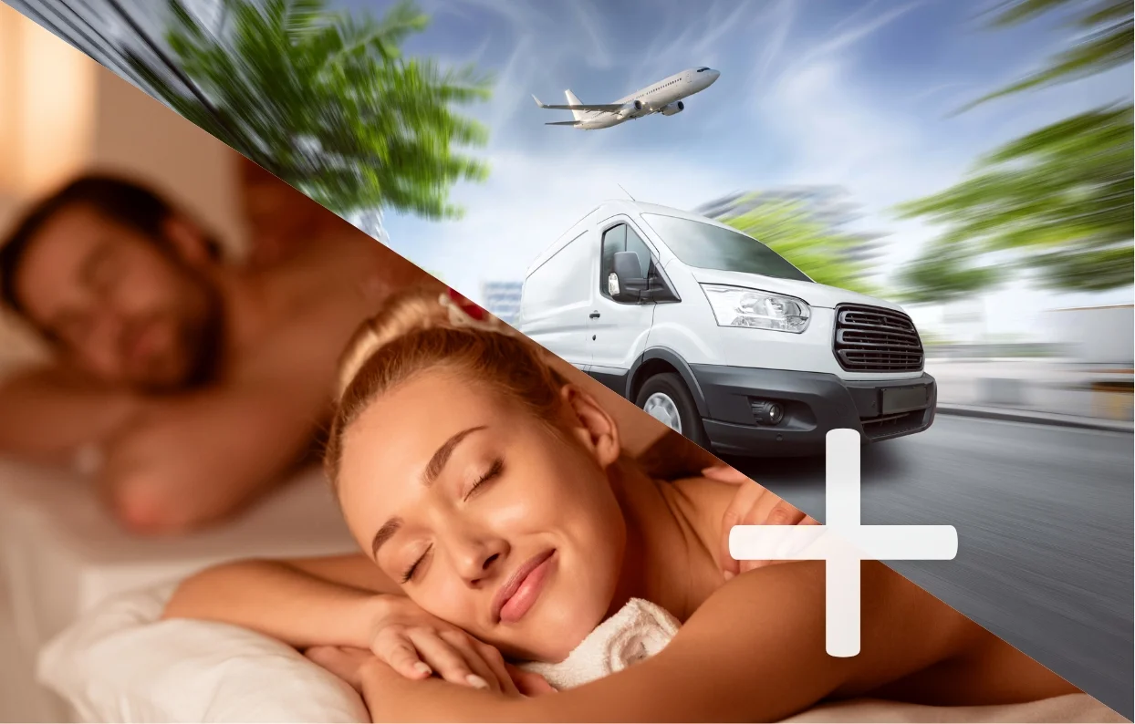 Spa + Transportation included