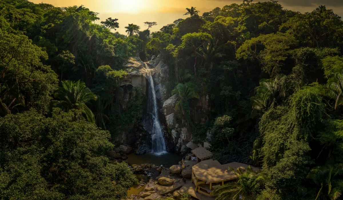 Waterfalls near Puerto Vallarta