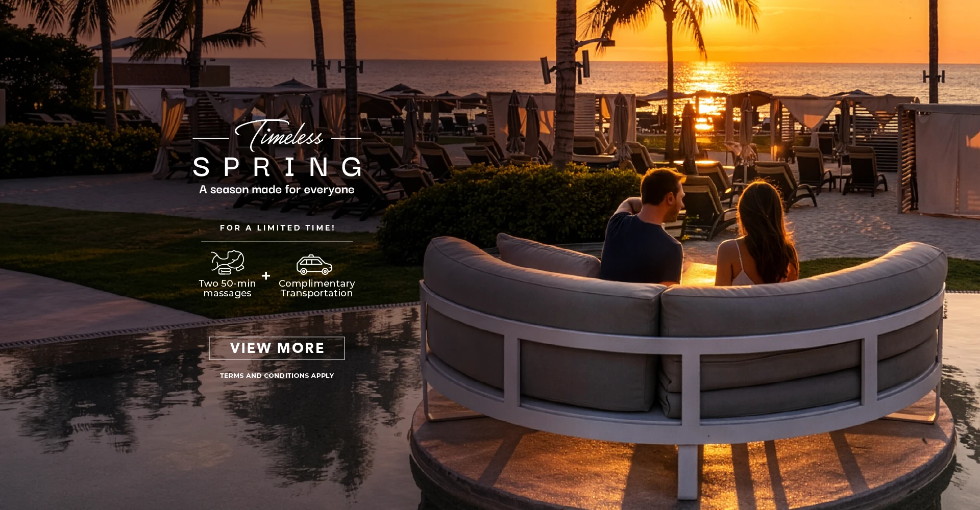 Spring offer vacations best beach Mexico