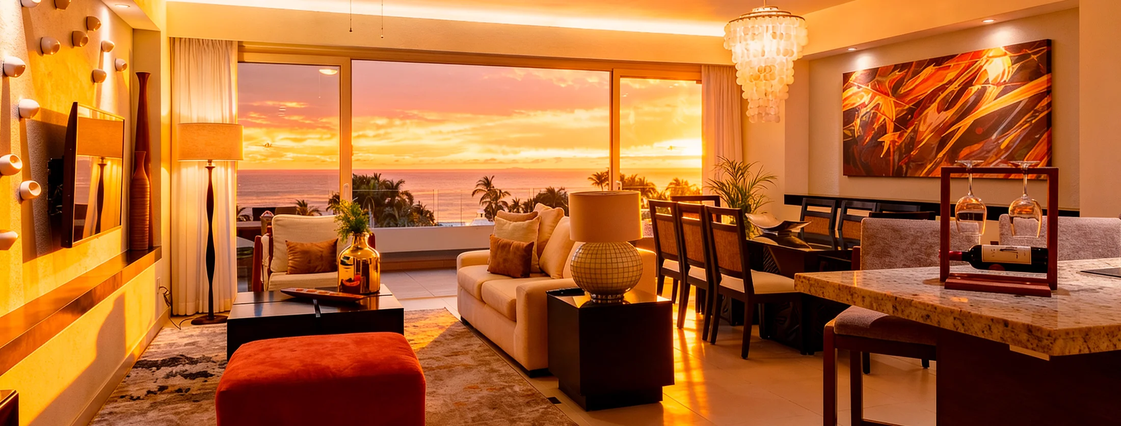 Four-Bedroom Ocean View Suite Nuevo Vallarta